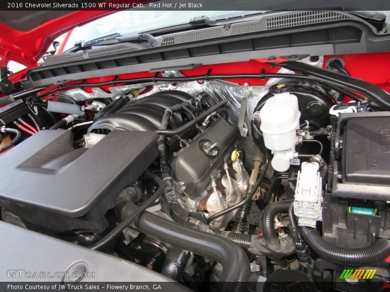  2016 Silverado 1500 WT Regular Cab Engine - 4.3 Liter DI OHV 12-Valve VVT EcoTec3 V6