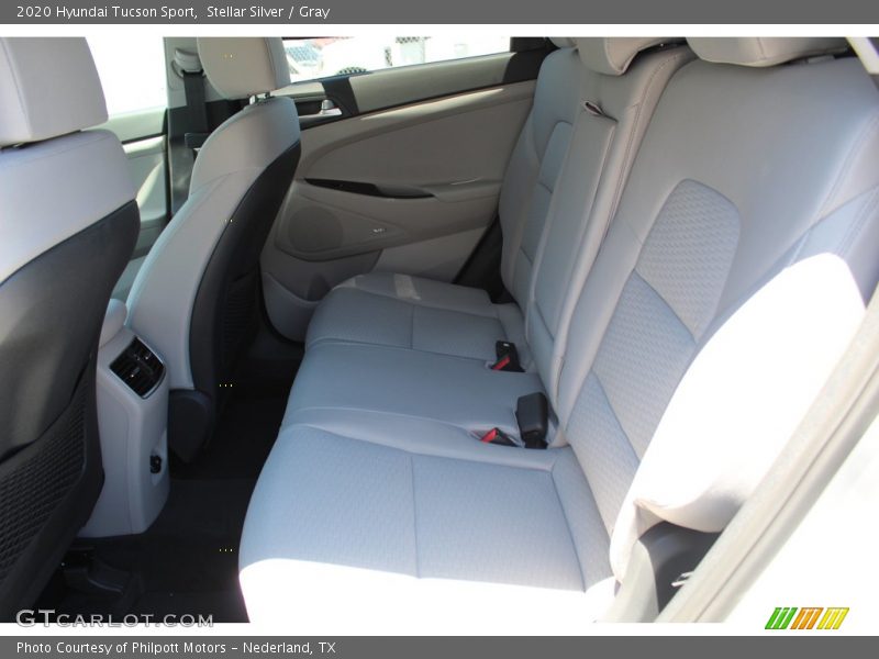 Stellar Silver / Gray 2020 Hyundai Tucson Sport