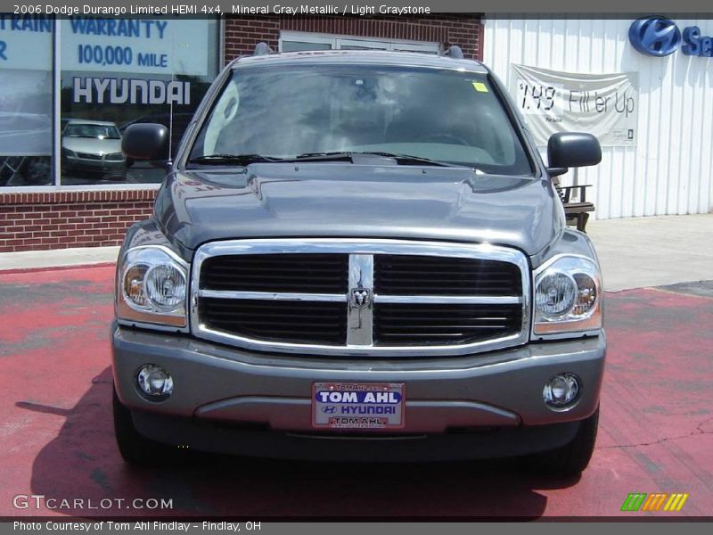 Mineral Gray Metallic / Light Graystone 2006 Dodge Durango Limited HEMI 4x4