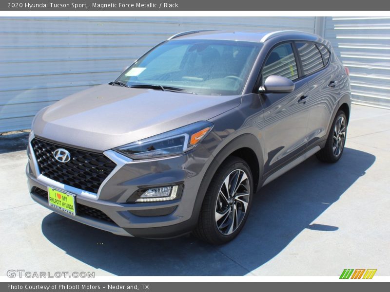 Magnetic Force Metallic / Black 2020 Hyundai Tucson Sport