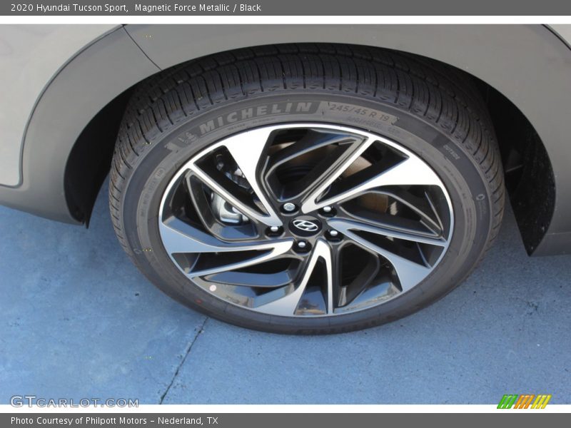 Magnetic Force Metallic / Black 2020 Hyundai Tucson Sport