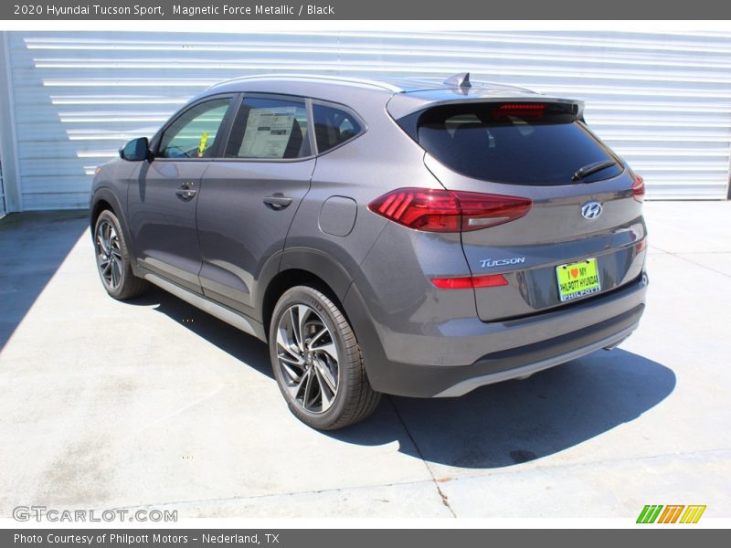 Magnetic Force Metallic / Black 2020 Hyundai Tucson Sport