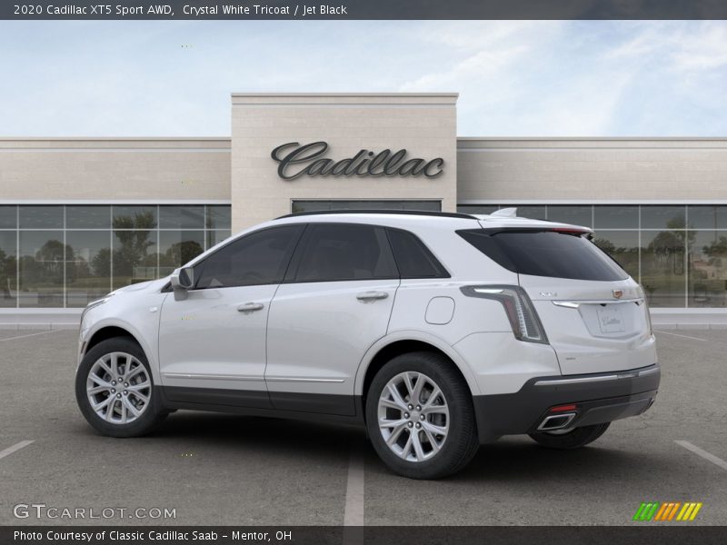 Crystal White Tricoat / Jet Black 2020 Cadillac XT5 Sport AWD