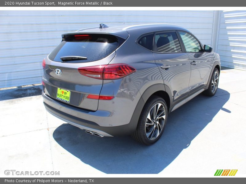 Magnetic Force Metallic / Black 2020 Hyundai Tucson Sport
