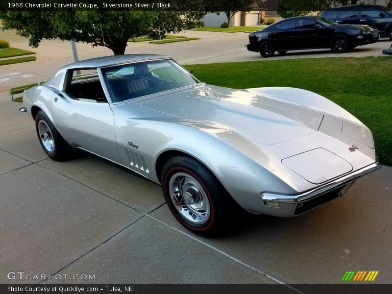 Front 3/4 View of 1968 Corvette Coupe
