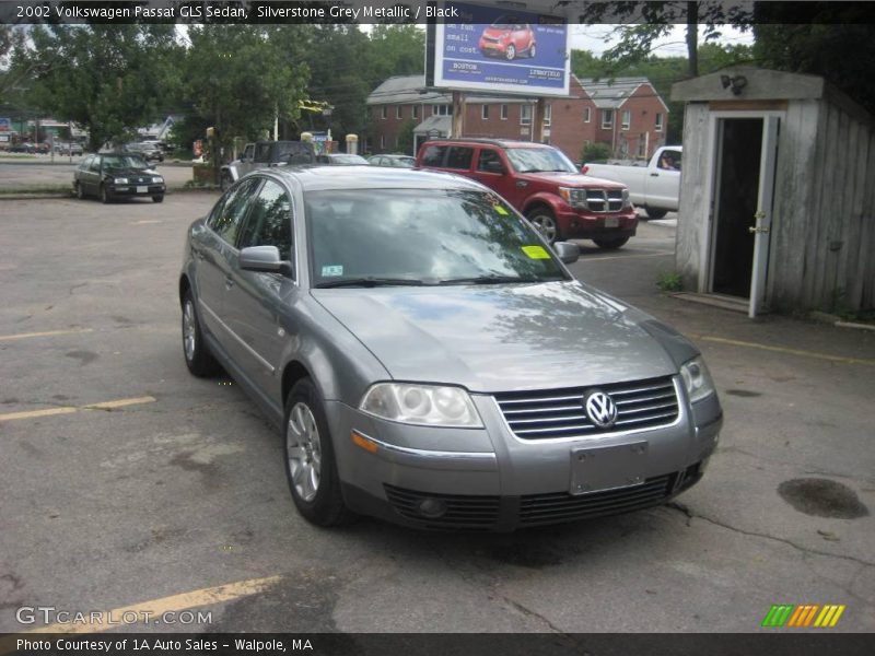 Silverstone Grey Metallic / Black 2002 Volkswagen Passat GLS Sedan