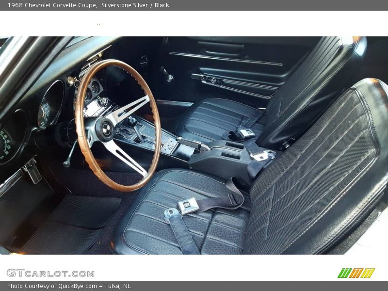  1968 Corvette Coupe Black Interior