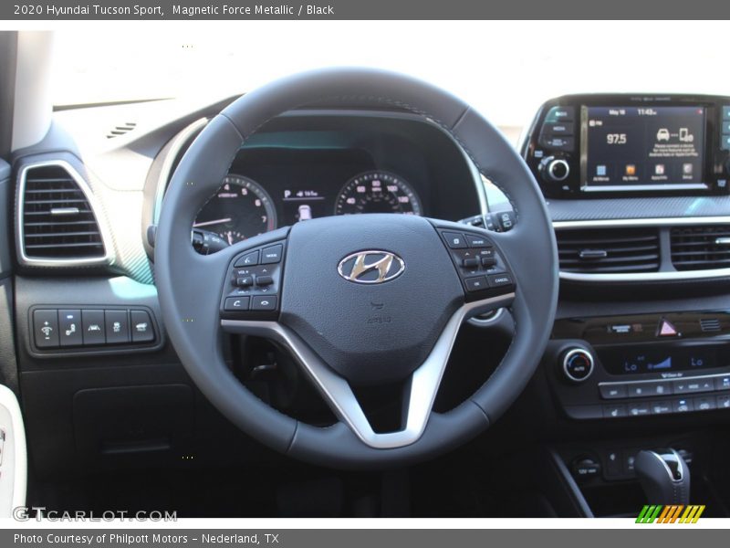 Magnetic Force Metallic / Black 2020 Hyundai Tucson Sport