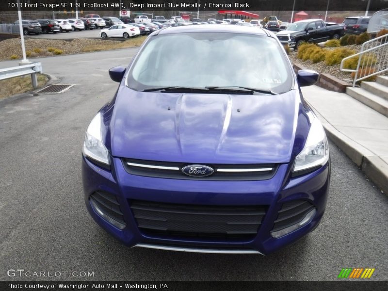 Deep Impact Blue Metallic / Charcoal Black 2013 Ford Escape SE 1.6L EcoBoost 4WD