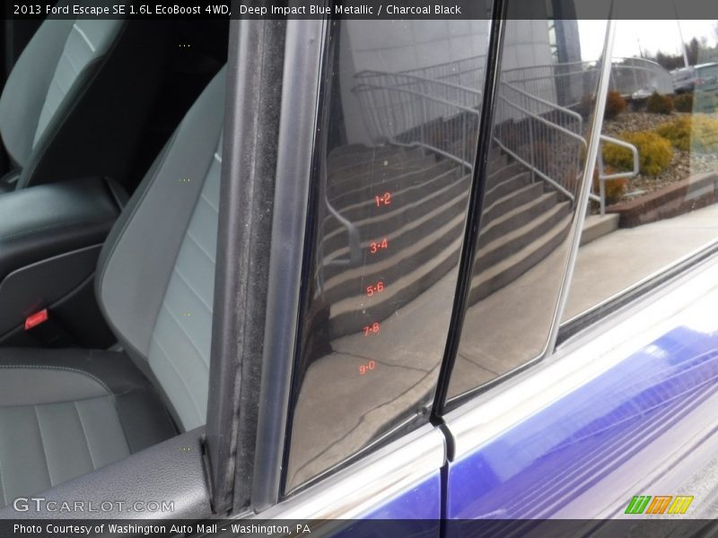 Deep Impact Blue Metallic / Charcoal Black 2013 Ford Escape SE 1.6L EcoBoost 4WD