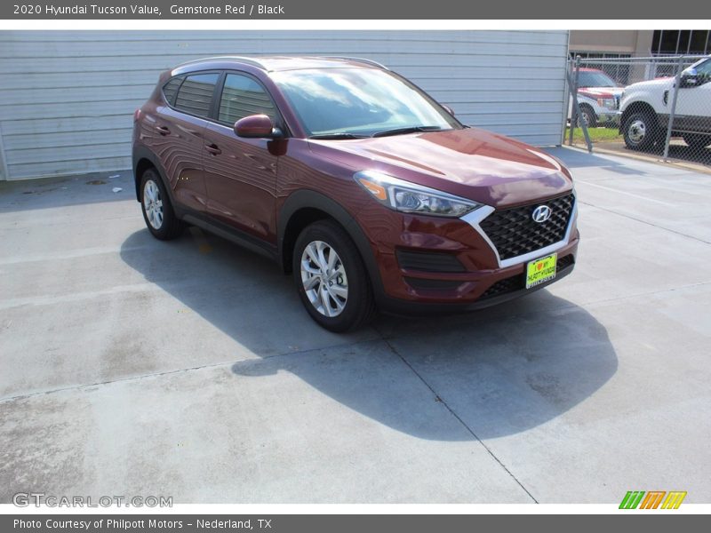 Gemstone Red / Black 2020 Hyundai Tucson Value