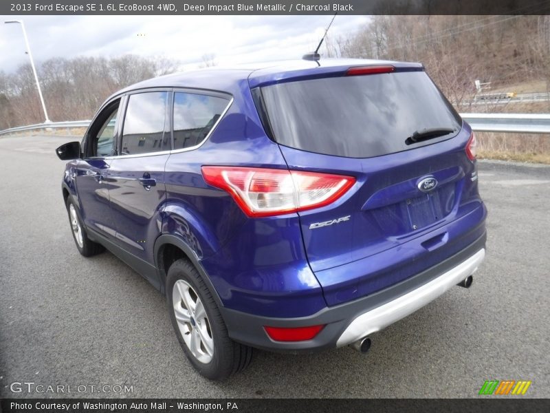 Deep Impact Blue Metallic / Charcoal Black 2013 Ford Escape SE 1.6L EcoBoost 4WD