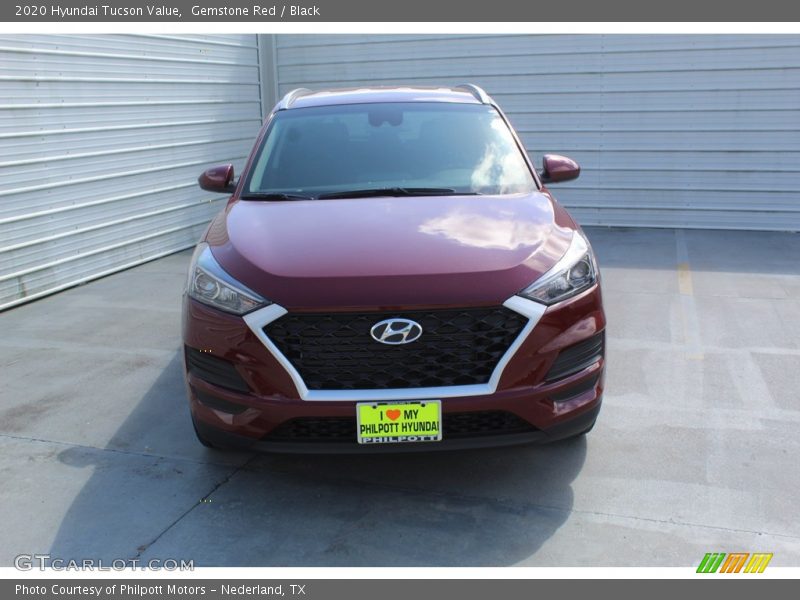 Gemstone Red / Black 2020 Hyundai Tucson Value