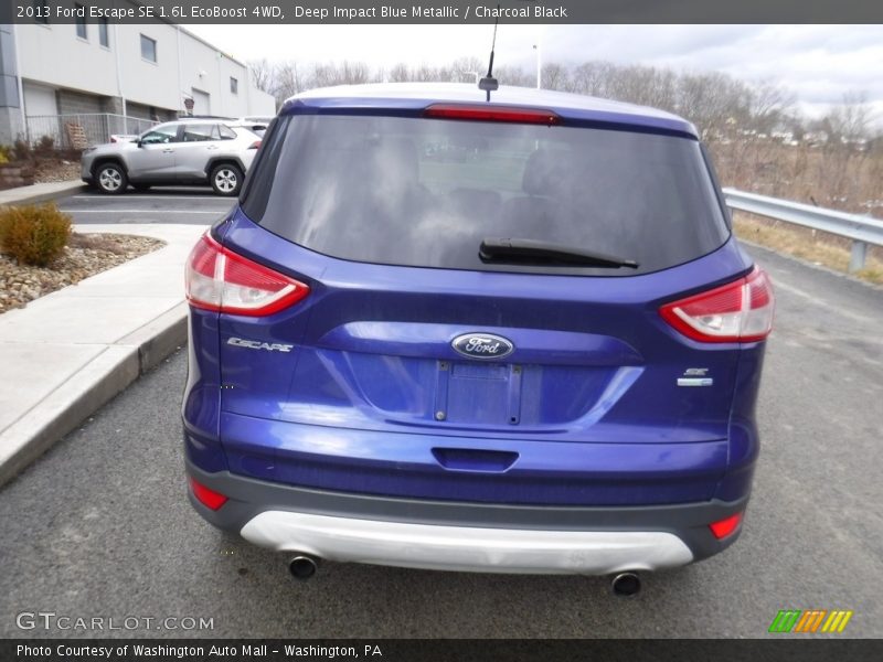 Deep Impact Blue Metallic / Charcoal Black 2013 Ford Escape SE 1.6L EcoBoost 4WD