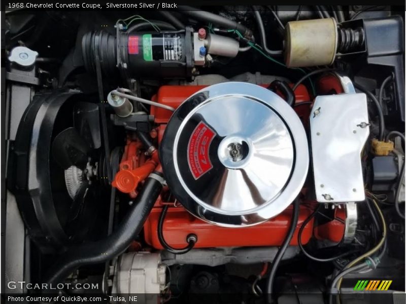  1968 Corvette Coupe Engine - 327 cid 350 HP OHV 16-Valve L79 V8