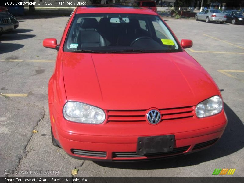 Flash Red / Black 2001 Volkswagen GTI GLX