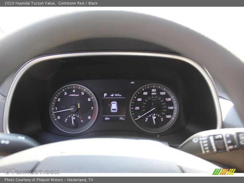 Gemstone Red / Black 2020 Hyundai Tucson Value