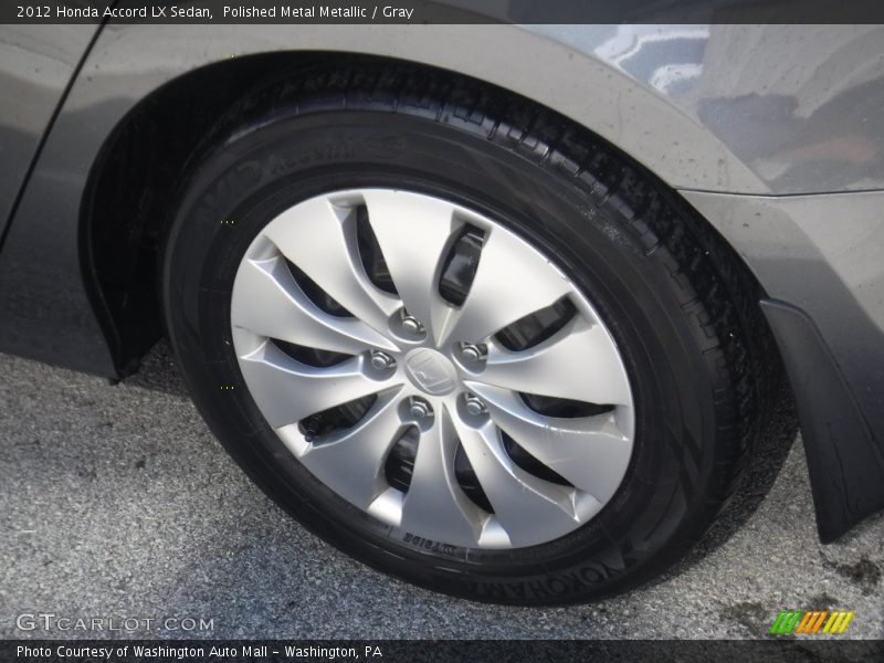 Polished Metal Metallic / Gray 2012 Honda Accord LX Sedan