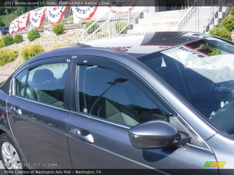 Polished Metal Metallic / Gray 2012 Honda Accord LX Sedan