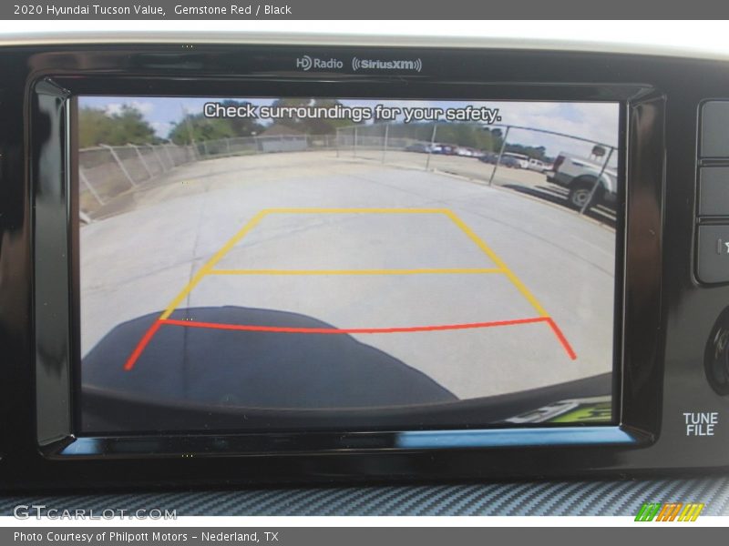Gemstone Red / Black 2020 Hyundai Tucson Value