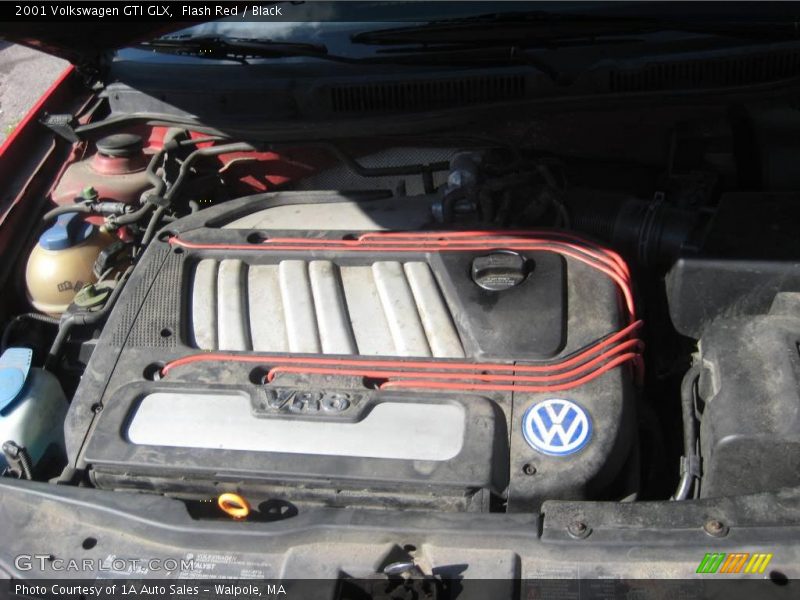 Flash Red / Black 2001 Volkswagen GTI GLX