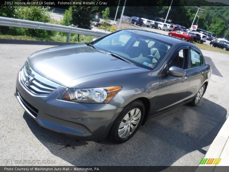 Polished Metal Metallic / Gray 2012 Honda Accord LX Sedan