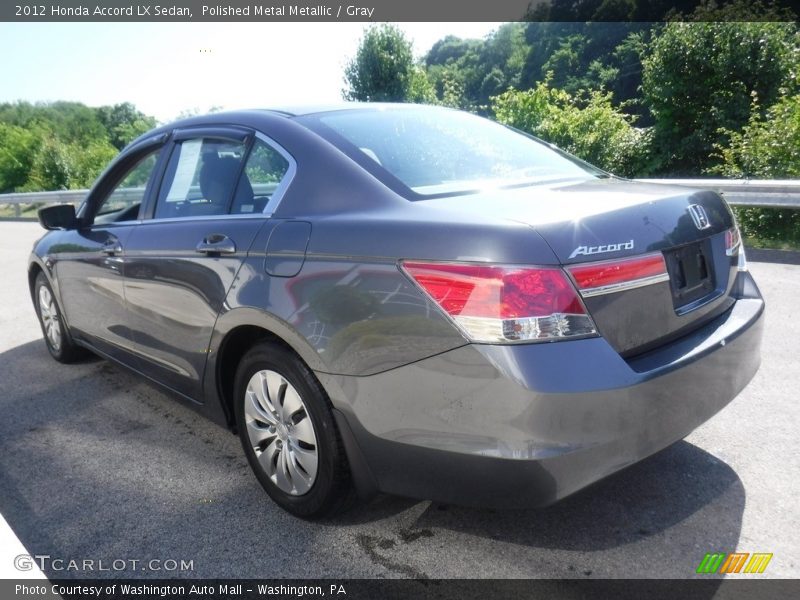 Polished Metal Metallic / Gray 2012 Honda Accord LX Sedan