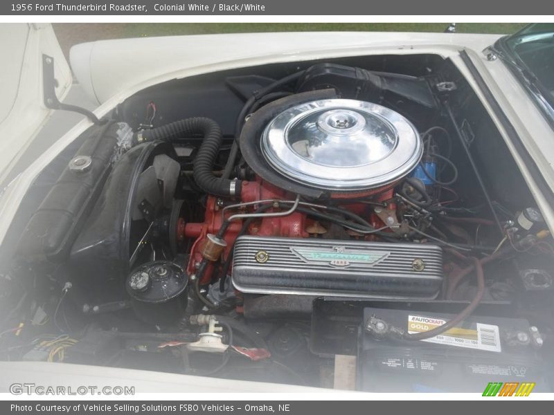  1956 Thunderbird Roadster Engine - 292 cid 4V OHV 16-Valve V8