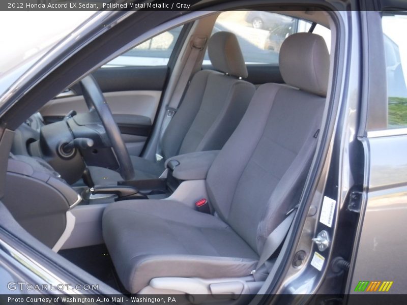Polished Metal Metallic / Gray 2012 Honda Accord LX Sedan