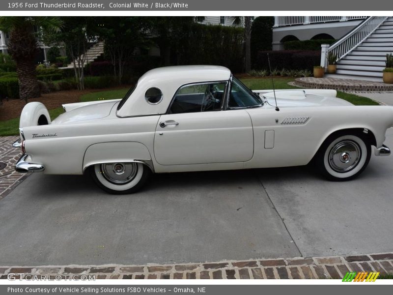  1956 Thunderbird Roadster Colonial White
