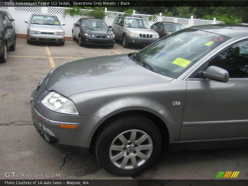 Silverstone Grey Metallic / Black 2002 Volkswagen Passat GLS Sedan