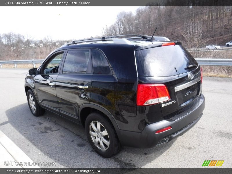 Ebony Black / Black 2011 Kia Sorento LX V6 AWD