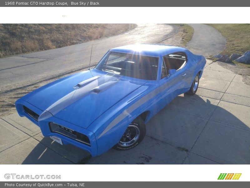  1968 GTO Hardtop Coupe Blue Sky