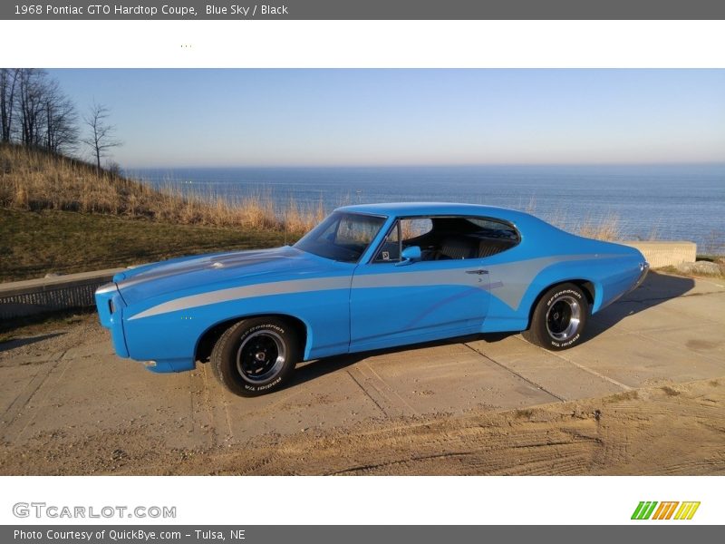  1968 GTO Hardtop Coupe Blue Sky
