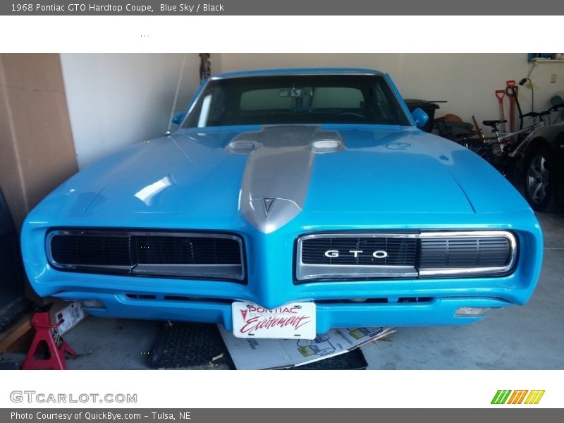  1968 GTO Hardtop Coupe Blue Sky