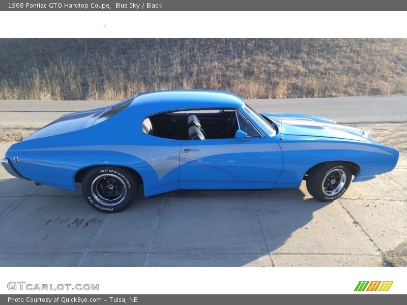  1968 GTO Hardtop Coupe Blue Sky