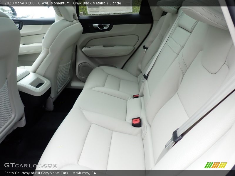 Rear Seat of 2020 XC60 T6 AWD Momentum