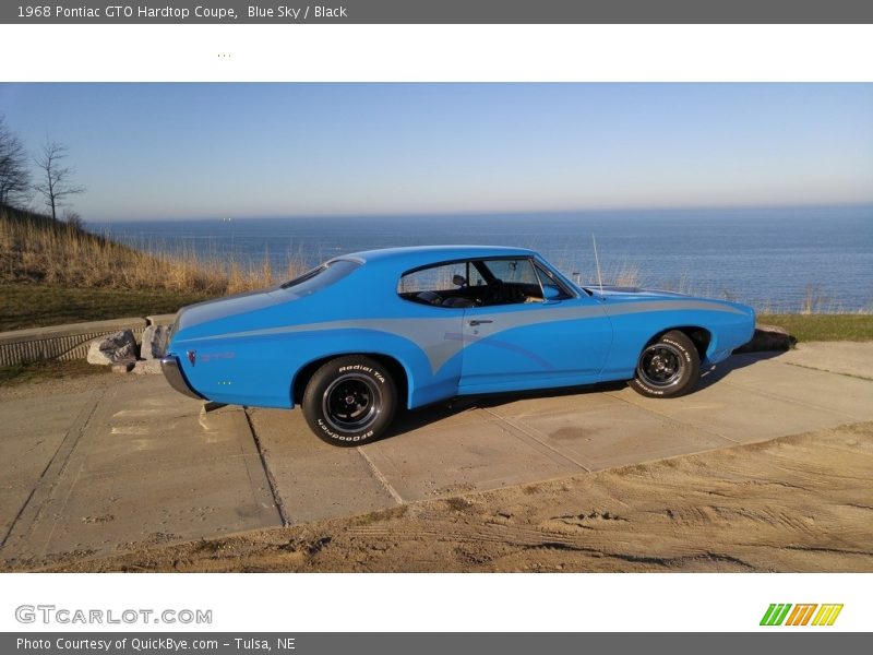  1968 GTO Hardtop Coupe Blue Sky