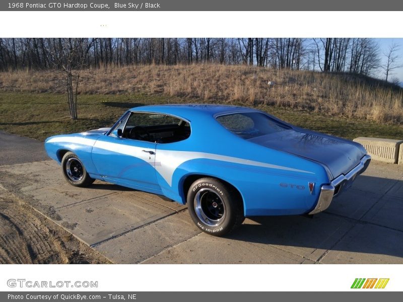  1968 GTO Hardtop Coupe Blue Sky