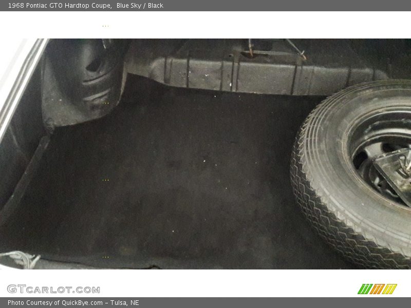 Blue Sky / Black 1968 Pontiac GTO Hardtop Coupe