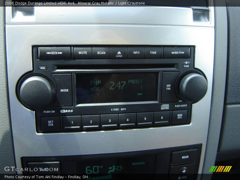 Mineral Gray Metallic / Light Graystone 2006 Dodge Durango Limited HEMI 4x4
