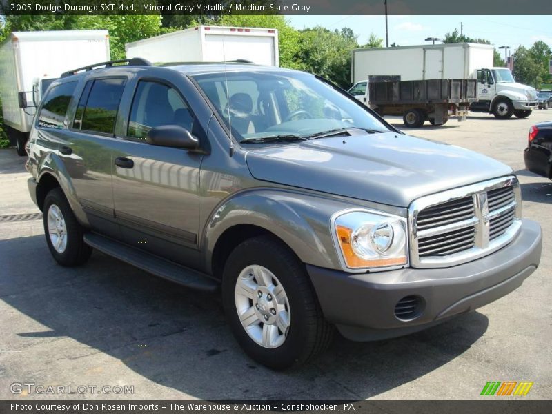 Mineral Gray Metallic / Medium Slate Gray 2005 Dodge Durango SXT 4x4