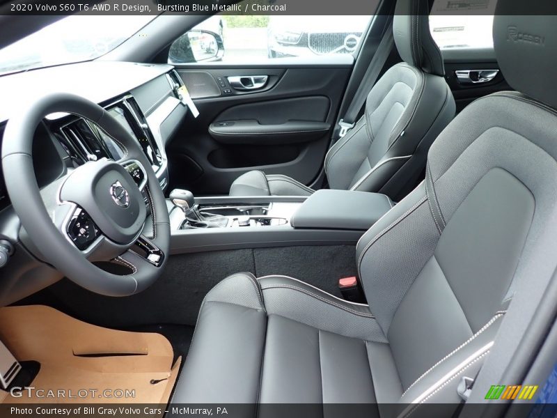 Front Seat of 2020 S60 T6 AWD R Design