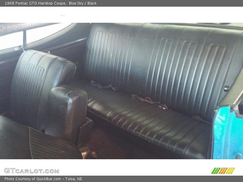 Rear Seat of 1968 GTO Hardtop Coupe
