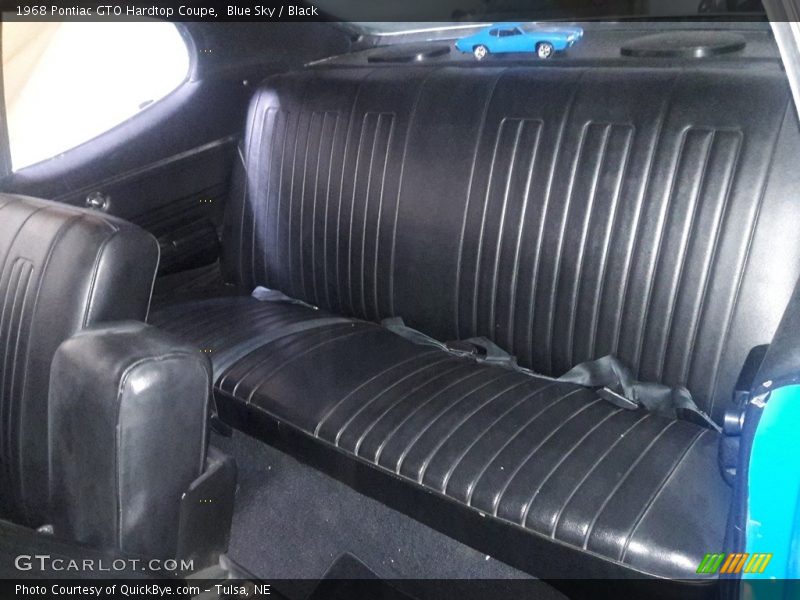 Rear Seat of 1968 GTO Hardtop Coupe