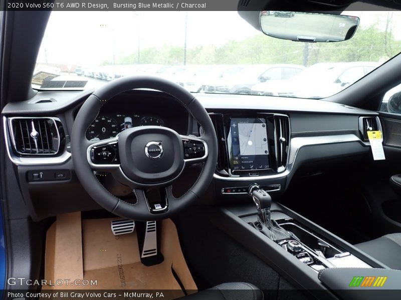  2020 S60 T6 AWD R Design Charcoal Interior