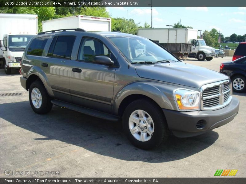 Mineral Gray Metallic / Medium Slate Gray 2005 Dodge Durango SXT 4x4