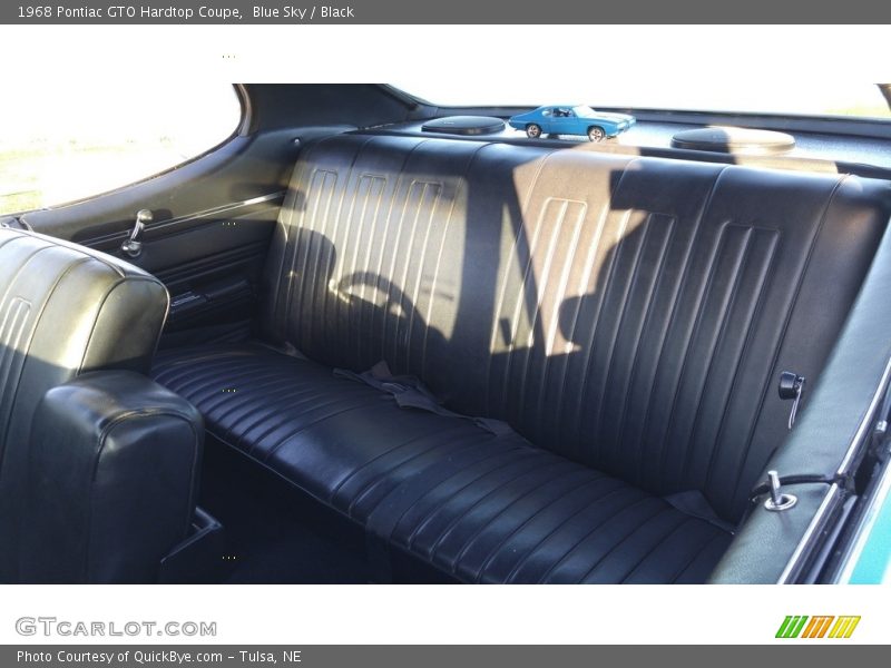 Blue Sky / Black 1968 Pontiac GTO Hardtop Coupe