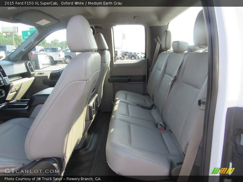 Rear Seat of 2015 F150 XL SuperCab