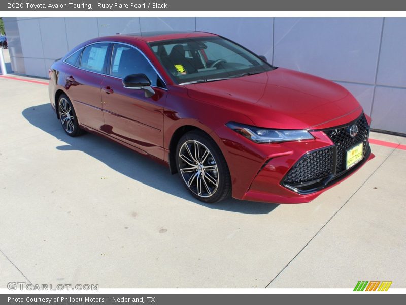 Ruby Flare Pearl / Black 2020 Toyota Avalon Touring
